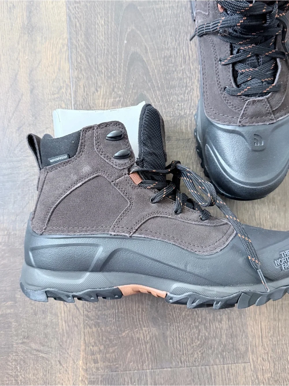 NIB The North Face Men’s Snowfuse Boot | Coffee Brown | Size: 9.5